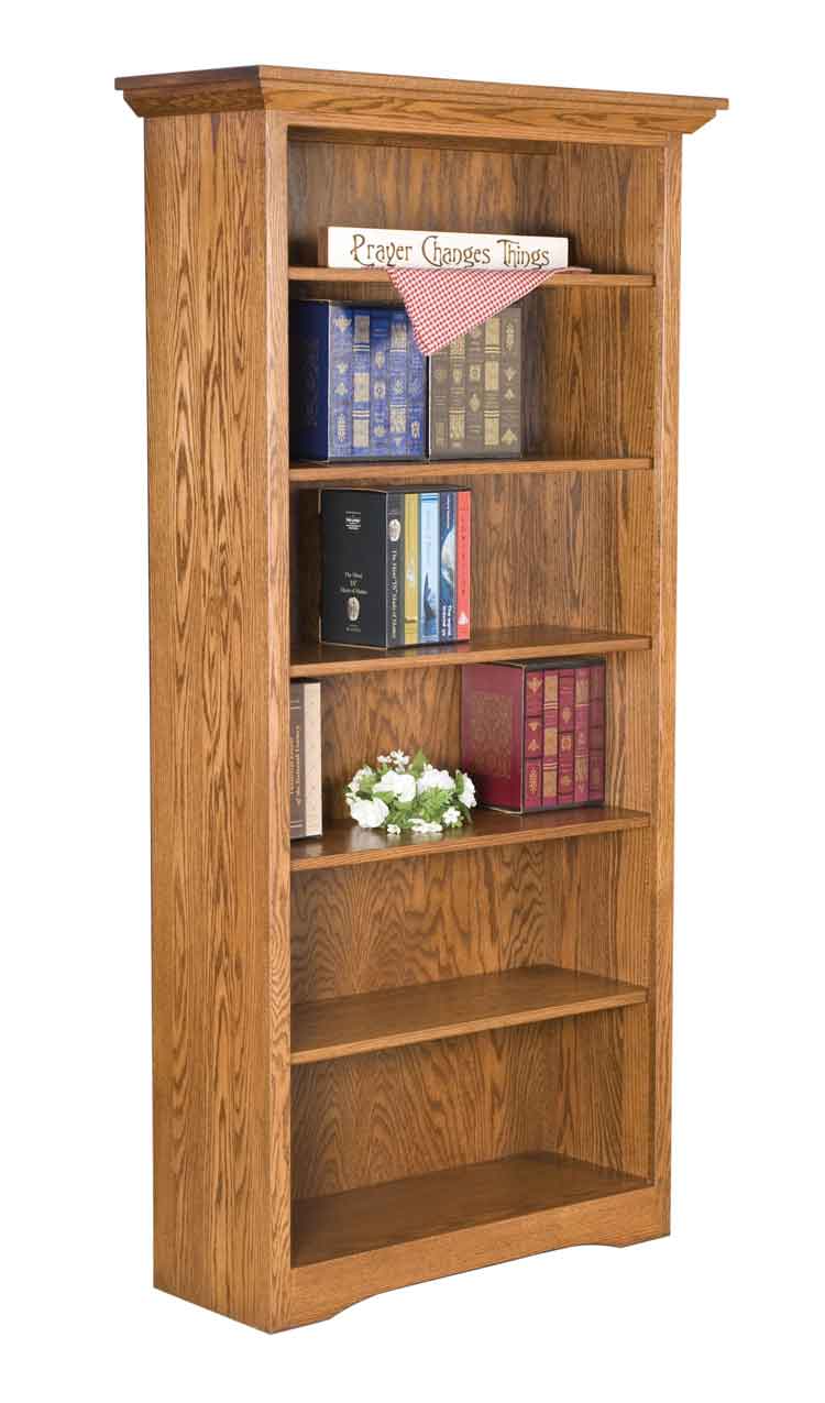 Amish Mission Bookcase - Click Image to Close